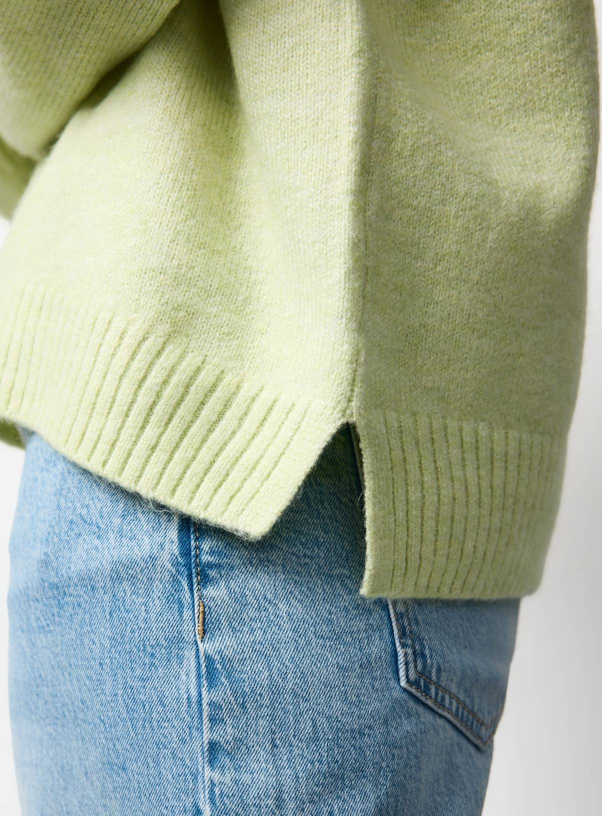 The Soft Pale Green Knitted Jumper 22 - Image 3